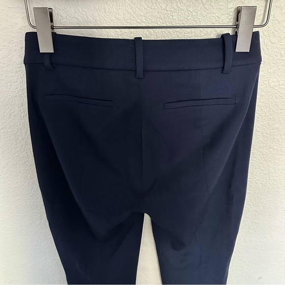 J Crew Kallie Straight-Leg Pant, 00, Navy - Picture 6 of 9